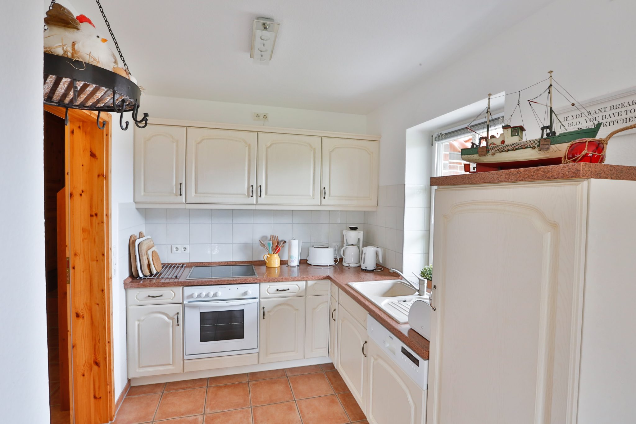 Ferienwohnung “Hauptdeck” (Erdgeschoss, Terasse/Garten) – Ferienhaus